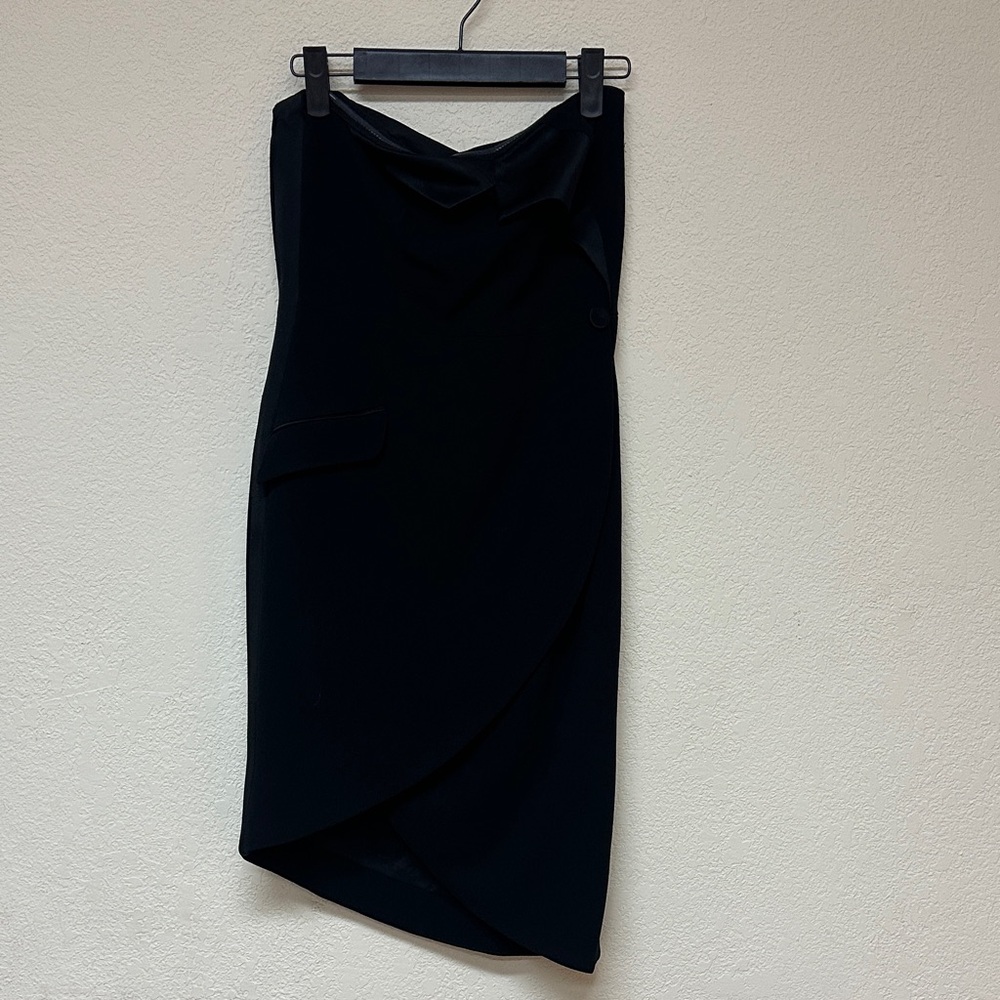 Haute Hippie womans Elegant sleeveless Black mini dress size XS
